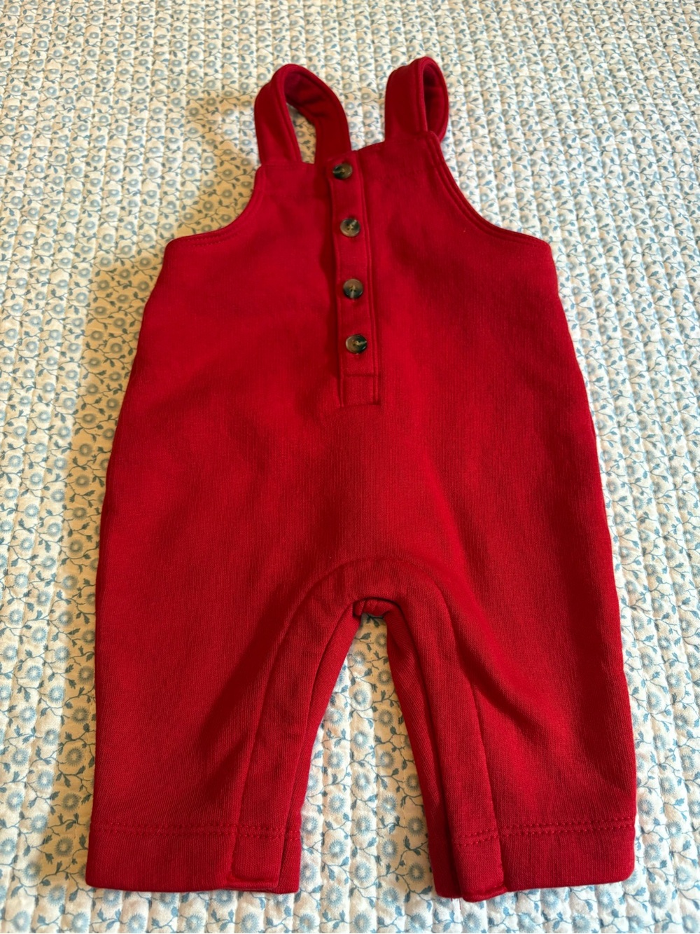 Old Navy Red Baby Romper Overalls